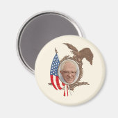 Patriots für Bernie Magnet (Vorderseite/Rückseite)