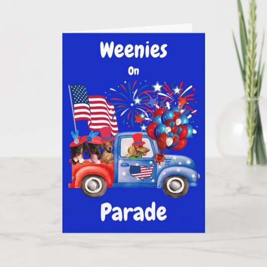 Patriots Grußkarte Karte (Vorderseite)