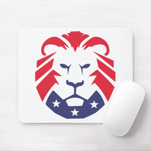 Patriots-Löwe Mousepad (Mit Mouse)