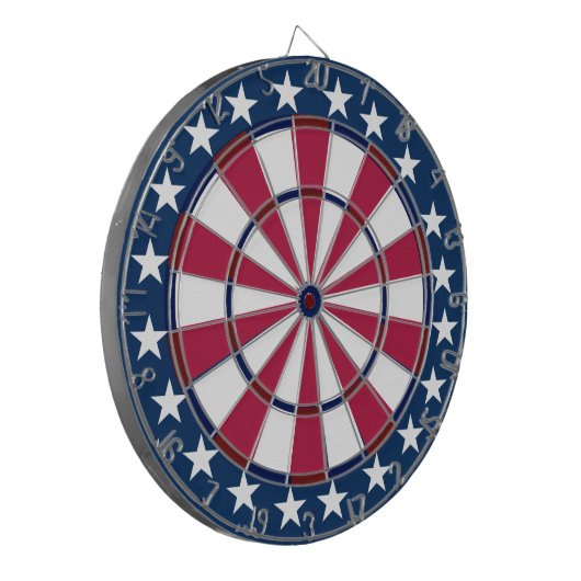 Patriot's Precision Dartboard Dartscheibe (Vorderseite Links)