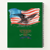 Patriots remembered deep green notizblock (Rückseite)