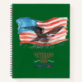 Patriots remembered deep green notizblock (Vorderseite)