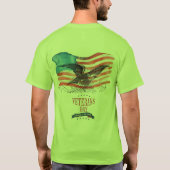 Patriots remembered green T-Shirt (Rückseite)