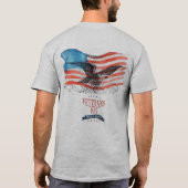 Patriots remembered grey T-Shirt (Rückseite)