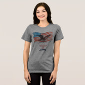Patriots remembered grey Tri-Blend shirt (Vorderseite voll)