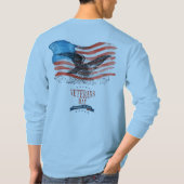 Patriots remembered light blue T-Shirt (Rückseite)
