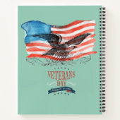 Patriots remembered light teal notizblock (Rückseite)