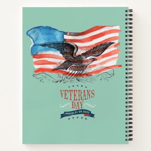 Patriots remembered light teal notizblock (Rückseite)