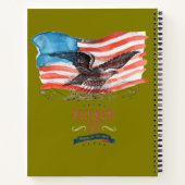 Patriots remembered olive notizblock (Rückseite)