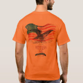 Patriots remembered orange T-Shirt (Rückseite)