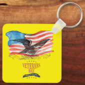 Patriots remembered yellow schlüsselanhänger (Rückseite)