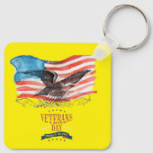 Patriots remembered yellow schlüsselanhänger (Rückseite)