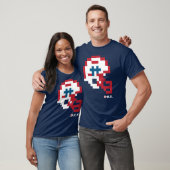 Patriots Throwback Tecmo Bowl Helmet T - Shirt (Unisex)