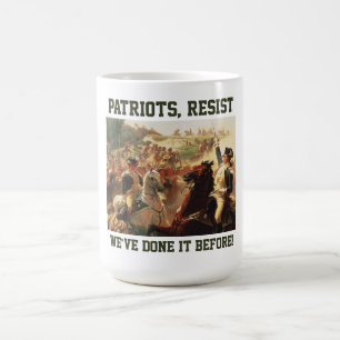 Patriots widersetzt Angriffe auf die Demokratie Kaffeetasse