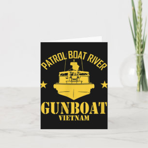 Patrol Boat River Pbr Gunboat Vietnam Veteran Karte