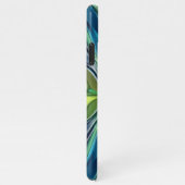 Patrón abstracto de ondas de Agua iPhone Hülle (Rechte Seite)