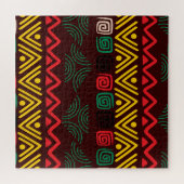 Patrón africano puzzle (Horizontal)