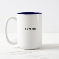 Patron | Boss | Tasse für den französischen Kaffee