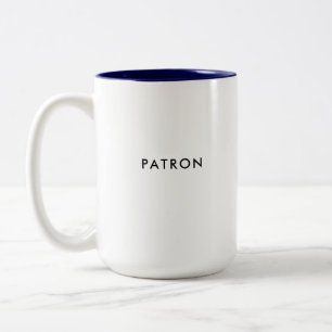 Patron   Boss   Tasse für den französischen Kaffee