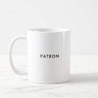Patron | Boss | Tasse für den französischen Kaffee