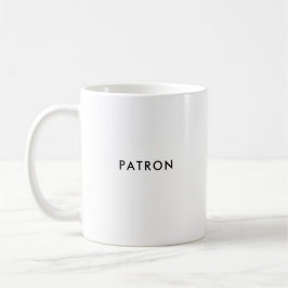 Patron | Boss | Tasse für den französischen Kaffee