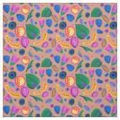 Patrón cozy boho terracota stoff (Muster)