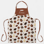 Patrón de caramelos de chocolate schürze (Vorderseite)