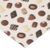 Patrón de caramelos de chocolate tischdecke (Schrägansicht)