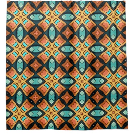 Patron de Tiki Duschvorhang (Vorderseite)