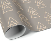 Patrón de triángulos  geschenkpapier (Rolleneckpunkt)