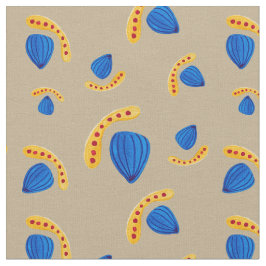 Patrón pintado a mano boho tono tierra stoff