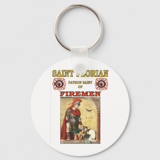 PATRON SAINT OF FIREME SCHLÜSSELANHÄNGER (Vorderseite)