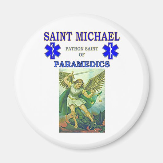 PATRON SAINT OF PARAMEDICS MAGNET (Vorne)