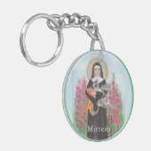 Patron St. of Cats Schlüsselanhänger Memorial Your (Vorderseite links)