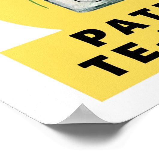 Patron Tequila Poster (Ecke)