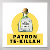 Patron Tequila Poster (Vorne)