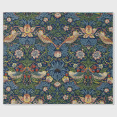 Patronen in einem Blumenbaum Geschenkpapier (Flach)