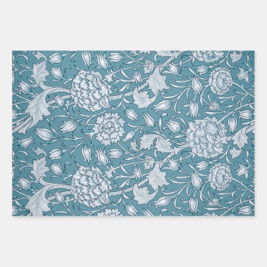 Patronen in einem Blumenbaum Geschenkpapier Set (Vorderseite 3)