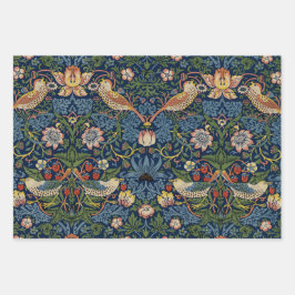 Patronen in einem Blumenbaum Geschenkpapier Set