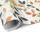 Patronenbeschriftung für Herbst Geschenkpapier (Rolleneckpunkt)