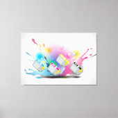 Patronenfarbe Leinwanddruck (Vorderseite)