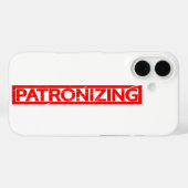 Patronisierende Briefmarke Case-Mate iPhone Hülle (Rückseite (Horizontal))