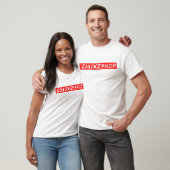 Patronisierende Briefmarke T-Shirt (Unisex)