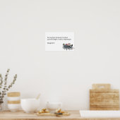 PATRONS LEBENSMITTELALLERGIEPOSTER POSTER (Küche)