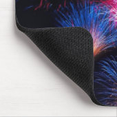 Patrotic Feuerkugeln fliegen, Feuerwerke, mousepad (Ecke)