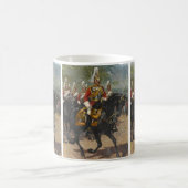 Patrouille der britischen 1st Life Guards der Hous Kaffeetasse (Mittel)