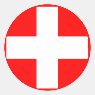 Patrouillen-Aufkleber - fünf Runder Aufkleber