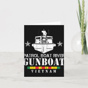 Patrouillenboot Fluss Kanonenboot Vietnam Veteran  Karte