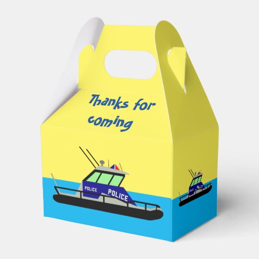 Patrouillenboot Geschenkschachtel (Rückseite)