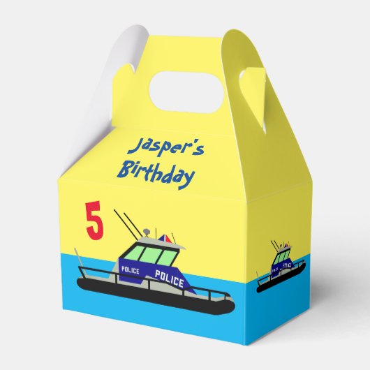 Patrouillenboot Geschenkschachtel (Vorderseite)